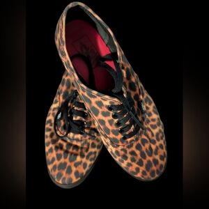 Vans Leopard Print Women's Sneakers- Read Description!